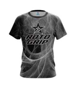 Roto Grip Energy Swirls Black CoolWick Bowling Jersey