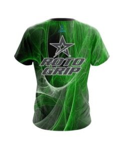 Alternative view of Roto Grip Energy Swirls Green CoolWick Bowling Jersey