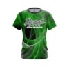 Radical Energy Swirls Green CoolWick Bowling Jersey