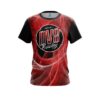DV8 Energy Swirls Red CoolWick Bowling Jersey