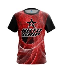 Roto Grip Energy Swirls Red CoolWick Bowling Jersey