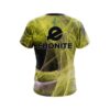Ebonite Energy Swirls Yellow CoolWick Bowling Jersey - Image 2