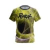 Radical Energy Swirls Yellow CoolWick Bowling Jersey
