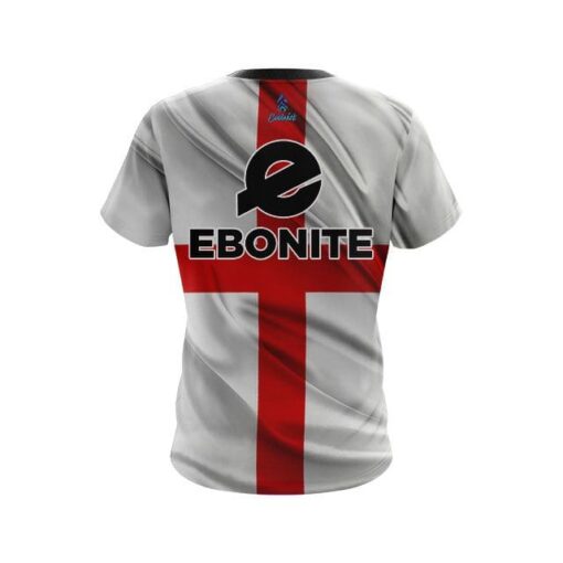 Ebonite English Flag CoolWick Bowling Jersey - Image 2