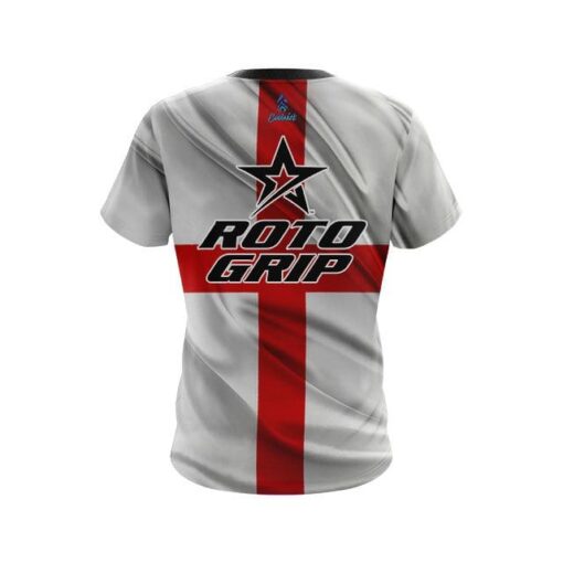 Roto Grip English Flag CoolWick Bowling Jersey - Image 2