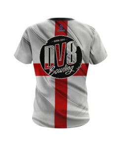Alternative view of DV8 English Flag CoolWick Bowling Jersey