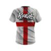 Radical English Flag CoolWick Bowling Jersey - Image 2
