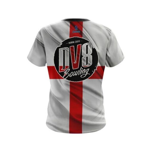DV8 English Flag CoolWick Bowling Jersey - Image 2