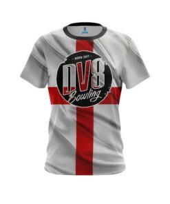 DV8 English Flag CoolWick Bowling Jersey
