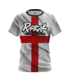 Radical English Flag CoolWick Bowling Jersey
