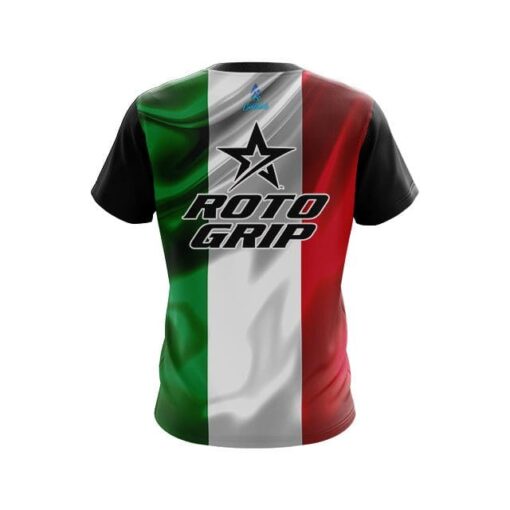 Roto Grip Italian Flag CoolWick Bowling Jersey - Image 2