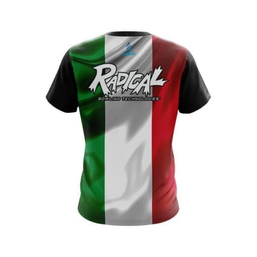 Radical Italian Flag CoolWick Bowling Jersey - Image 2