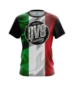 DV8 Italian Flag CoolWick Bowling Jersey