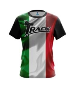 Track Italian Flag CoolWick Bowling Jersey