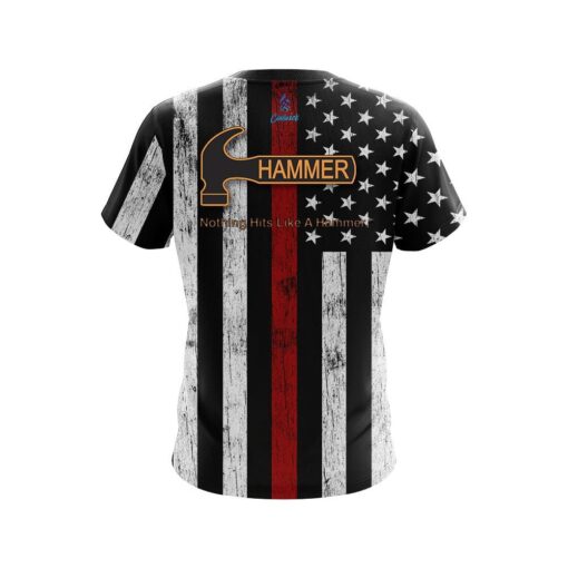 Hammer Red Line CoolWick Bowling Jersey - Image 2