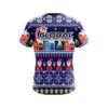 900 Global Dirty Santa Blue CoolWick Bowling Jersey - Image 2