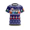 900 Global Dirty Santa Blue CoolWick Bowling Jersey