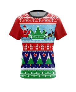 Brunswick  Dirty Santa Red Coolwick Bowling Jersey