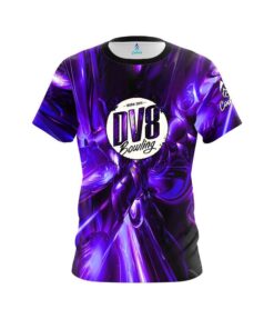 DV8 Liquid Plasma Purple CoolWick Bowling Jersey