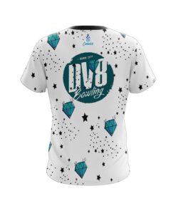 Alternative view of DV8 Diamond White CoolWick Bowling Jersey