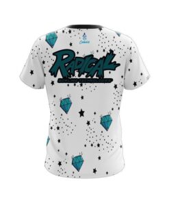 Alternative view of Radical Diamond White CoolWick Bowling Jersey