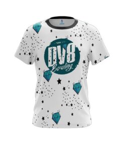 DV8 Diamond White CoolWick Bowling Jersey