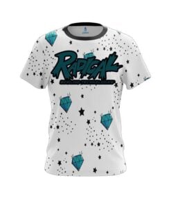 Radical Diamond White CoolWick Bowling Jersey