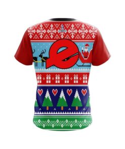 Alternative view of Ebonite  Dirty Santa Red CoolWick Bowling Jersey