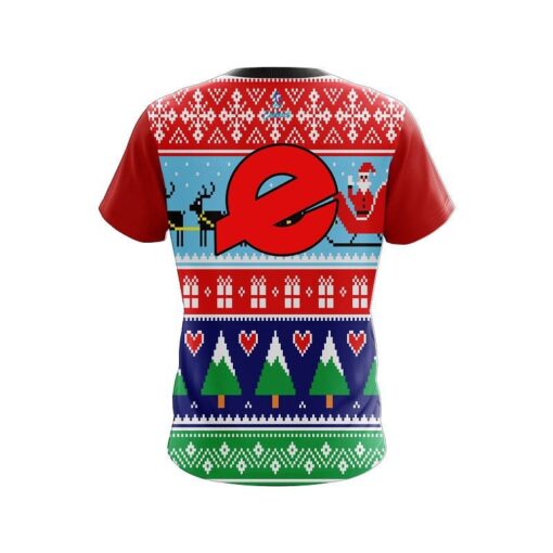 Ebonite  Dirty Santa Red CoolWick Bowling Jersey - Image 2