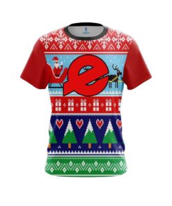 Ebonite  Dirty Santa Red CoolWick Bowling Jersey