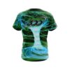 Columbia 300 Electrical Tornado Green CoolWick Bowling Jersey - Image 2