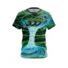 Columbia 300 Electrical Tornado Green CoolWick Bowling Jersey