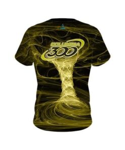 Alternative view of Columbia 300 Electrical Tornado Yellow CoolWick Bowling Jersey