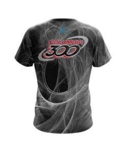 Alternative view of Columbia 300 Energy Swirls Black CoolWick Bowling Jersey