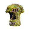 Columbia 300 Energy Swirls Yellow CoolWick Bowling Jersey - Image 2