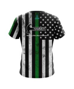 Alternative view of Hammer Green Line CoolWick Bowling Jersey