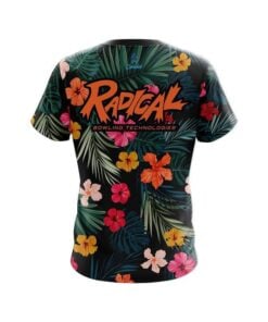 Alternative view of Radical Hello Tropics CoolWick Bowling Jersey