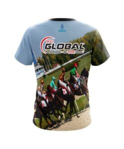 Alternative view of 900 Global Horse Track CoolWick Bowling Jersey
