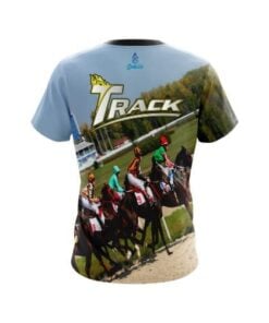 Alternative view of Track Horse Track CoolWick Bowling Jersey