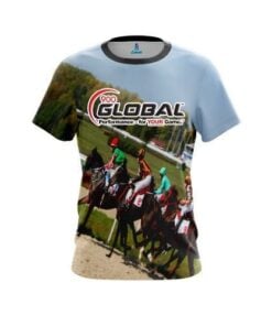 900 Global Horse Track CoolWick Bowling Jersey