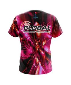 Alternative view of 900 Global Liquid Plasma Red CoolWick Bowling Jersey