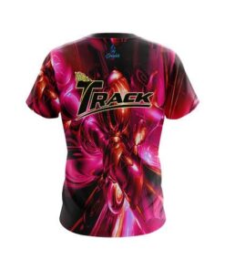 Alternative view of Track Liquid Plasma Red CoolWick Bowling Jersey