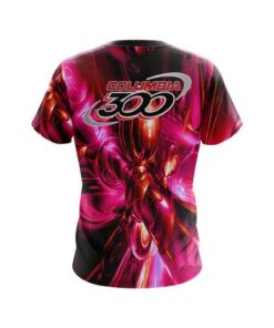 Alternative view of Columbia 300 Liquid Plasma Red CoolWick Bowling Jersey