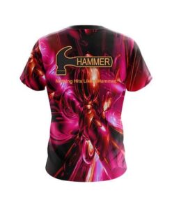 Alternative view of Hammer Liquid Plasma Red CoolWick Bowling Jersey