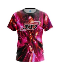 Columbia 300 Liquid Plasma Red CoolWick Bowling Jersey