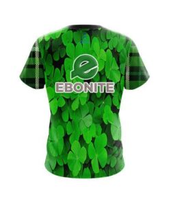 Alternative view of Ebonite Lucky Shirt CoolWick Bowling Jersey