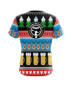 Alternative view of PBBT Santa Beer CoolWick Bowling Jersey