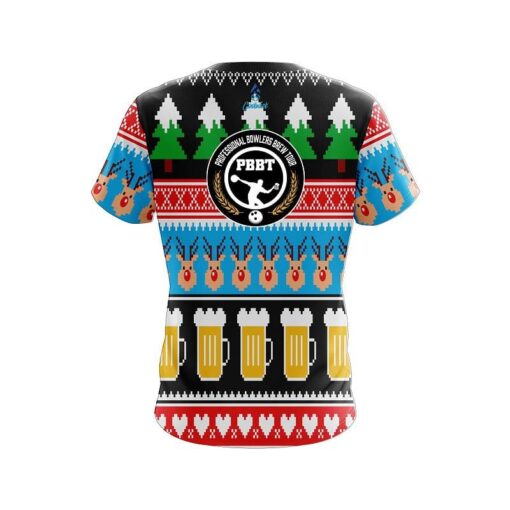 PBBT Santa Beer CoolWick Bowling Jersey - Image 2