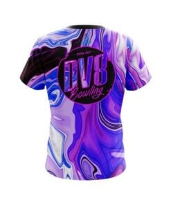 Alternative view of DV8 Paint Swirls CoolWick Bowling Jersey