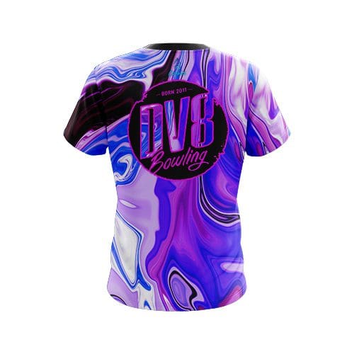 DV8 Paint Swirls CoolWick Bowling Jersey - Image 2